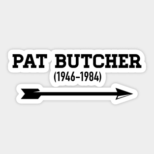 Pat Butcher - Ghosts Sticker